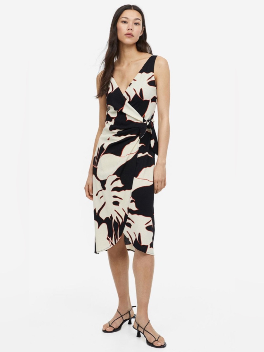 H&M V-Neck Wrap Dress Women’s Size Medium